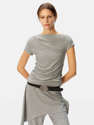 Off-the-Shoulder Short Sleeve Top